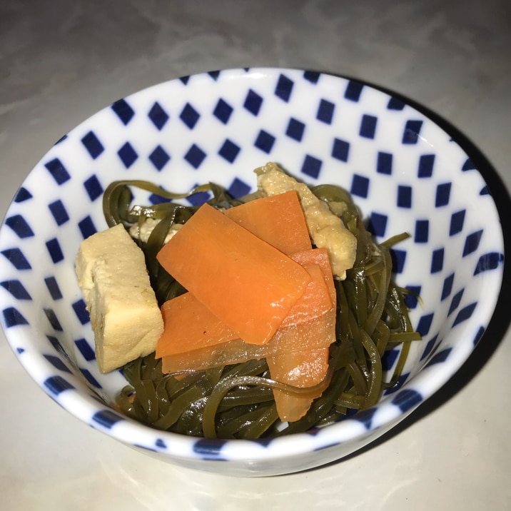 【ホットクック】給食の味!切り昆布の煮物